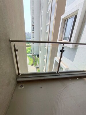 Balcony in 2 BHK Apartment at Runwal The Central Park, Chinchwad – for Rent