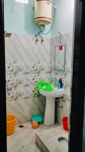 Bathroom in 3 BHK Builder Floor at Ekta Vihar – for Rent