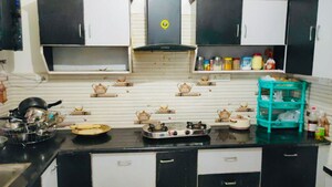 Kitchen in 3 BHK Builder Floor at Ekta Vihar – for Rent