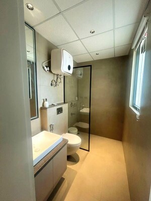 Bathroom in 3 BHK Apartment at Ambala Highway – for Sale