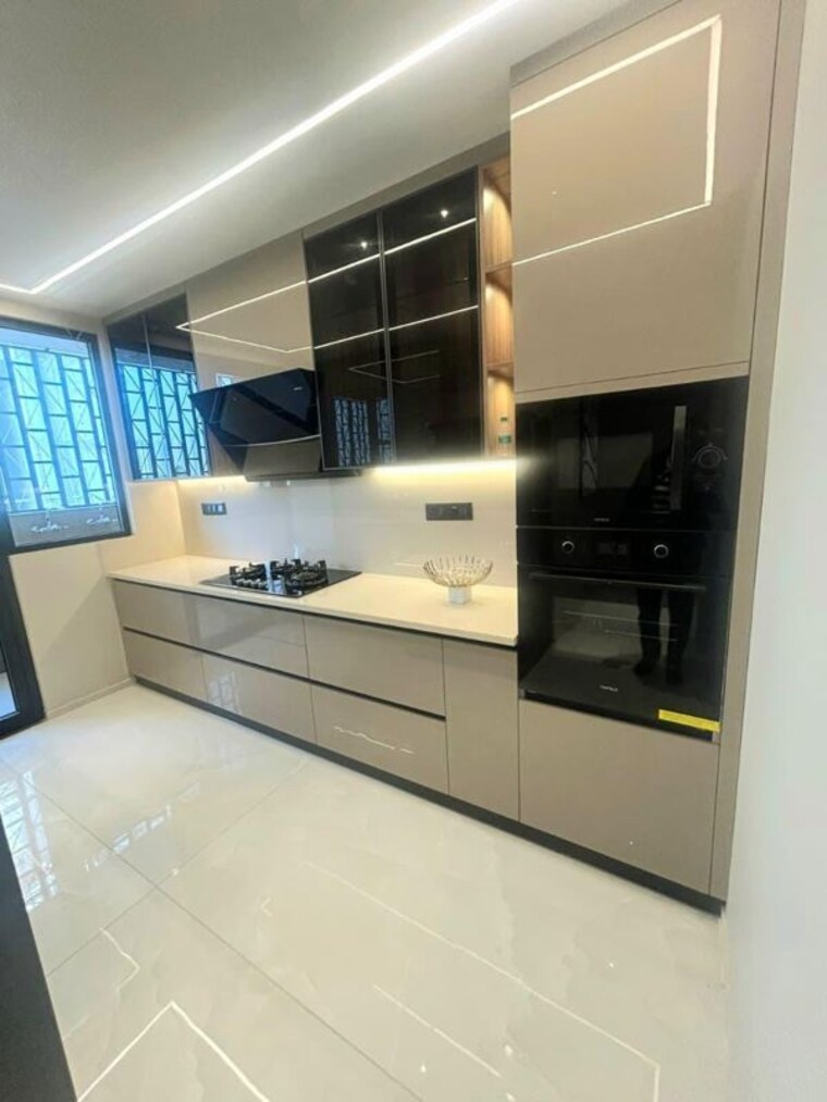 Kitchen, ambala highway 3 Bedroom 2350 Sq.Ft. Apartment In Ambala Highway Zirakpur 10658779