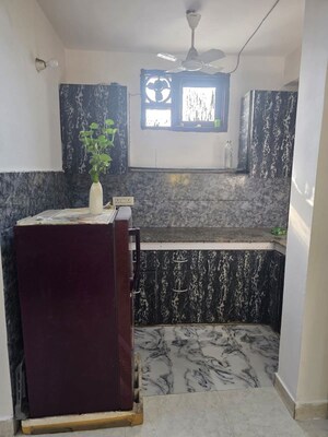 Living Room in 1 BHK Builder Floor at Saket – for Rent