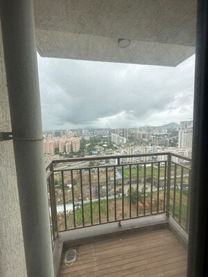 Balcony in 2 BHK Apartment at Mahindra Centralis Tower 3, Pimpri – for Rent