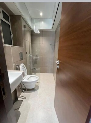 Bathroom in 3 BHK Apartment at Goregaon West – for Rent