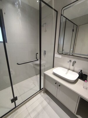 Washroom in 4 BHK Villa at Bay Nilamber Nirvaan, Old Padra Road – for Sale
