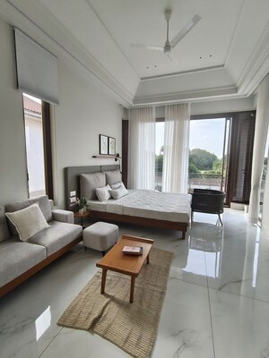 Living Room in 4 BHK Villa at Bay Nilamber Nirvaan, Old Padra Road – for Sale