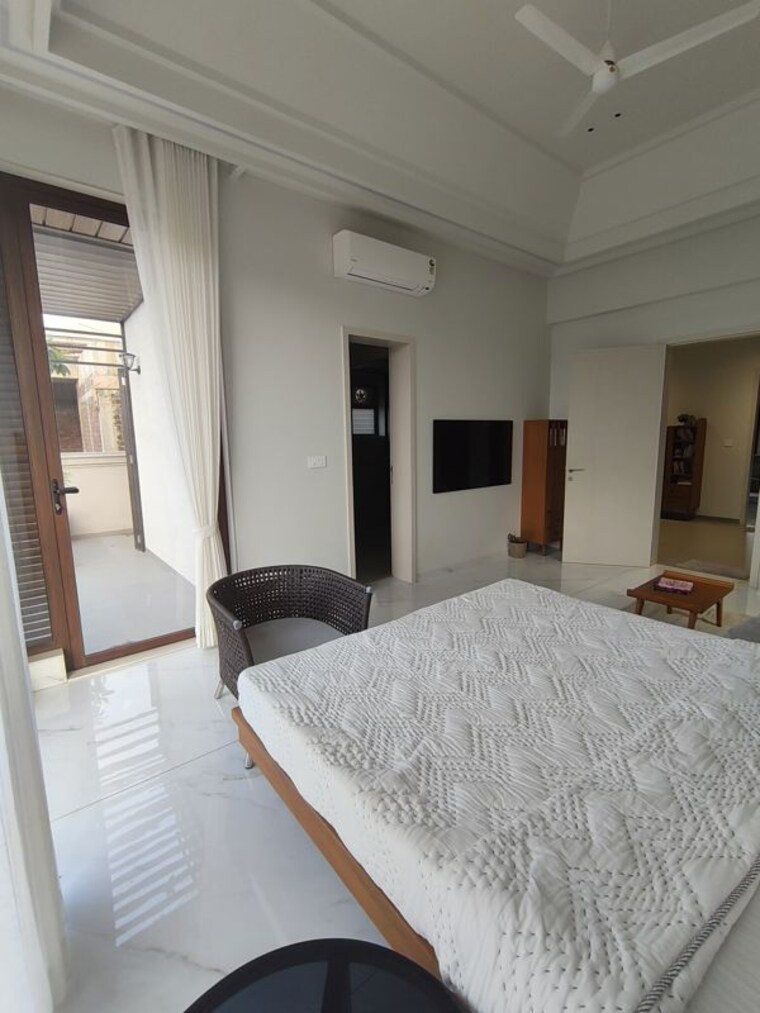 Bedroom, bay-nilamber-nirvaan 4 Bedroom 2318 Sq.Ft. Villa In Old Padra Road Vadodara 10658839
