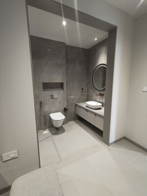 Bathroom in 4 BHK Villa at Bay Nilamber Nirvaan, Old Padra Road – for Sale