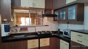 Kitchen in 3 BHK Apartment at Sai Orchards Apartment, Pimple Saudagar – for Rent
