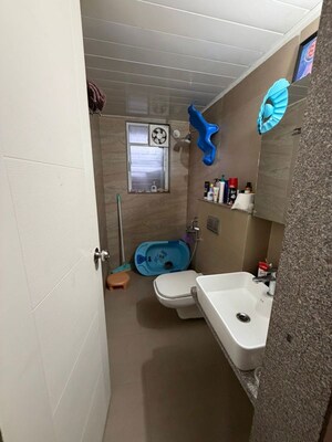 Bathroom in 2 BHK Apartment at Yashwin Supernova, Wakad – for Rent
