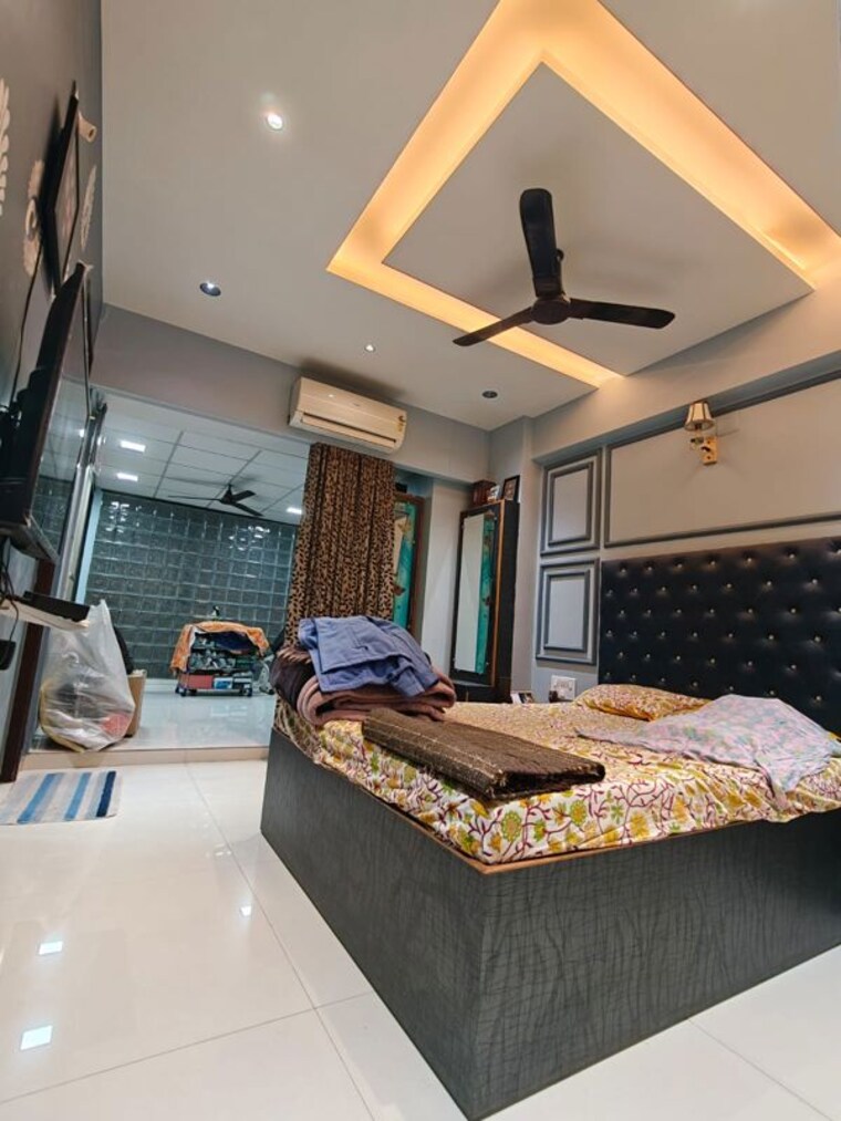 Bedroom, south bopal 3 Bedroom 1550 Sq.Ft. Penthouse In South Bopal Ahmedabad 10658816