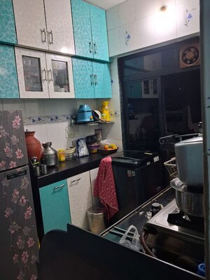 Kitchen in 1 BHK Apartment at Mahavir Varsha, Ghansoli – for Rent