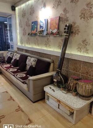 Living Room in 2 BHK Apartment at Mahavir Varsha, Ghansoli – for Rent
