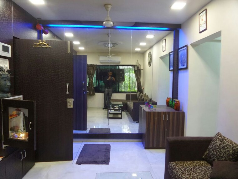 Living Room, valentine-apartments 1 Bedroom 400 Sq.Ft. Apartment In Goregaon East Mumbai 10658945