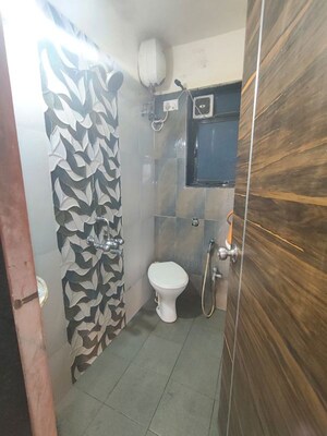 Bathroom in 1 BHK Apartment at Tulsi Aura Mumbai, Ghansoli – for Rent