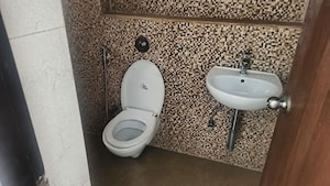 Bathroom in 2 BHK Apartment at Navali – for Rent