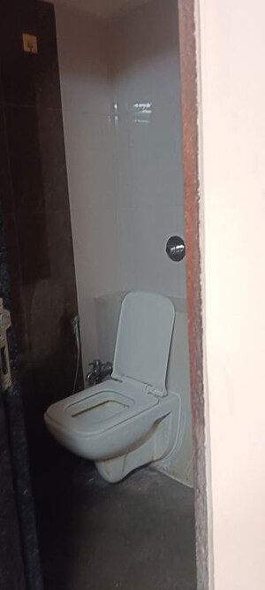 Bathroom in 1 BHK Apartment at Shakti Aura, Ghansoli – for Rent