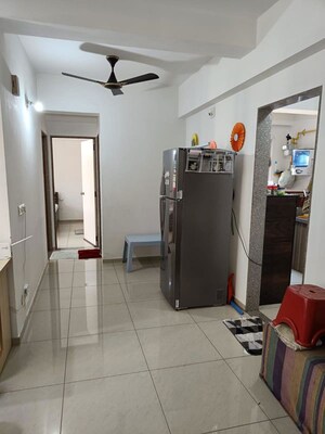Living Room in 2 BHK Apartment at Goyal Aakash Residency, Khadia – for Rent