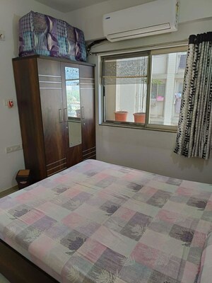 Bedroom in 2 BHK Apartment at Goyal Aakash Residency, Khadia – for Rent