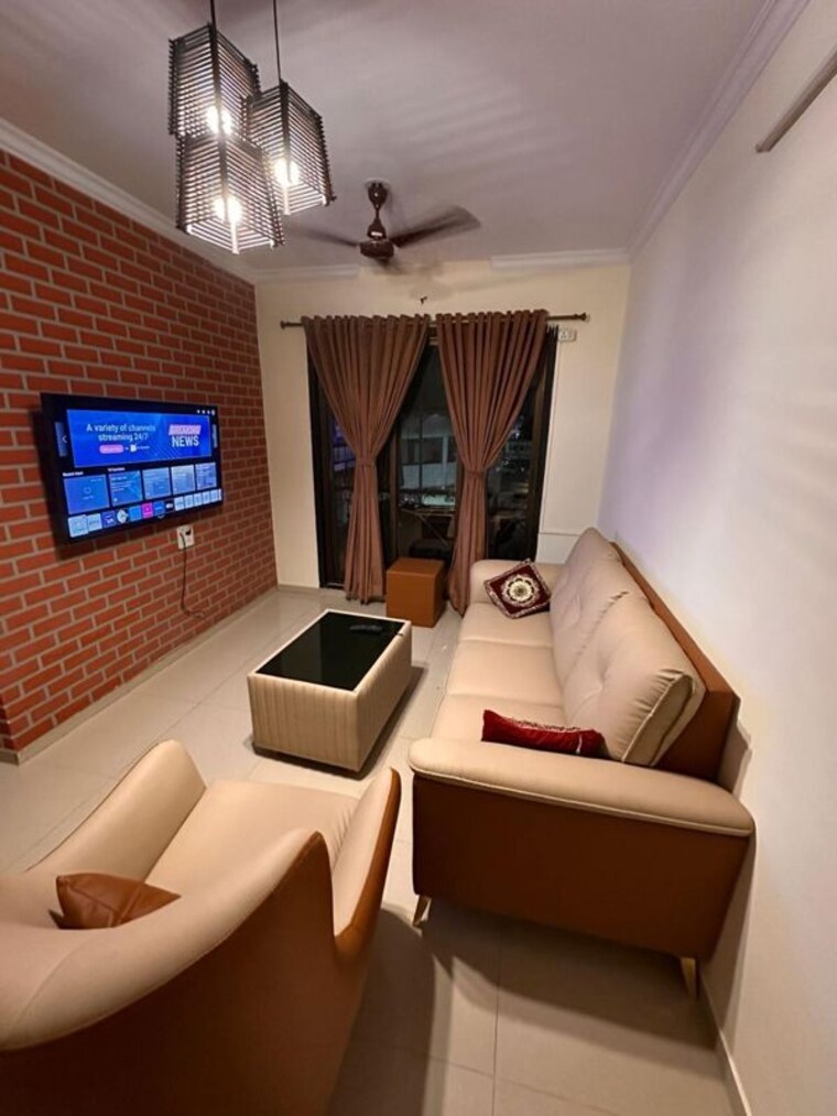 Hall, nisarg-hyde-park 2 Bedroom 610 Sq.Ft. Apartment In Kharghar Navi Mumbai 10659040