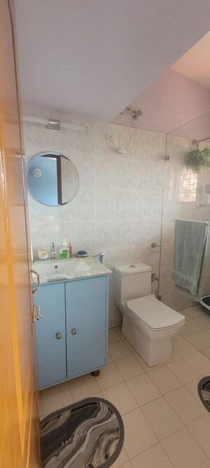 Bathroom in 3 BHK Apartment at Peninsula Ashok Beleza Apartments, Alto Betim Porvorim – for Sale