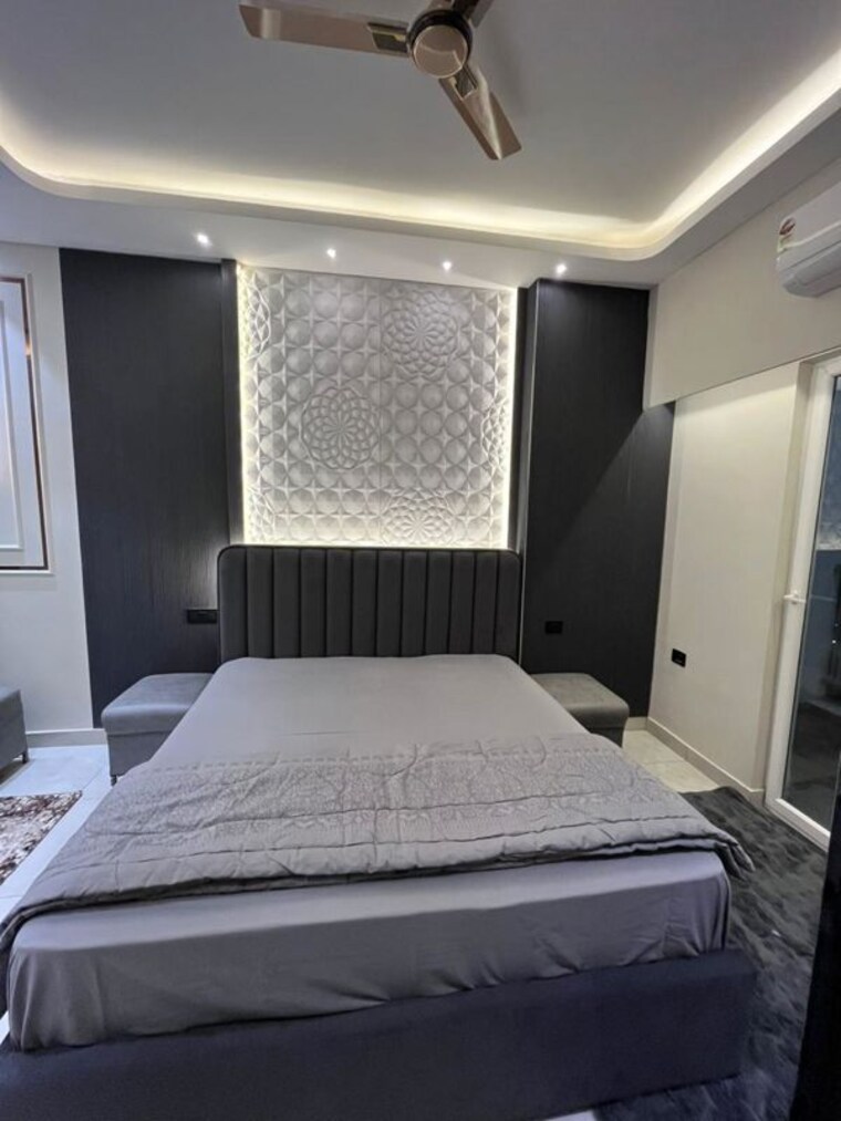 Bedroom, pks-town-central Studio 650 Sq.Ft. Apartment In Sector 16b Greater Noida Greater Noida 10658785