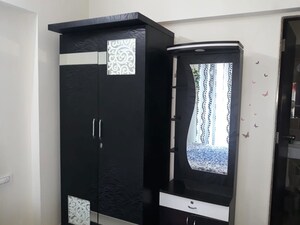 Master Bedroom in 1 BHK Apartment at Ekta Parks Ville, Virar West – for Rent