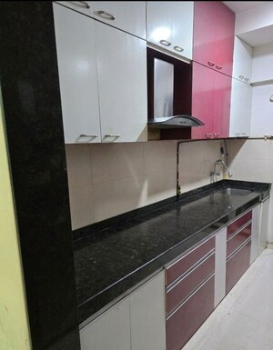 Kitchen in 2 BHK Apartment at Siddhi Highland Haven, Balkum Pada – for Rent