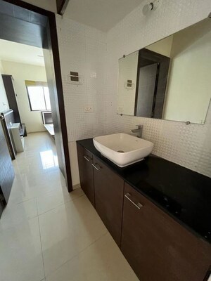 Bathroom in 2 BHK Apartment at Bhujbal Township, Kothrud – for Rent