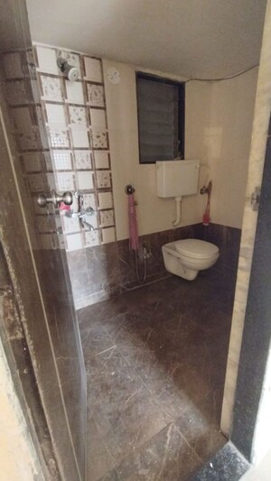 Bathroom in 2 BHK Apartment at Cosmos Legend, Virar West – for Rent