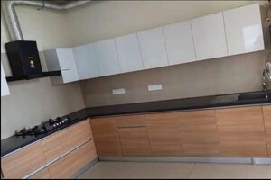 Kitchen in 3 BHK Apartment at Maya Green Lotus Saksham, International Airport Road – for Rent
