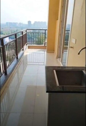 Balcony in 3 BHK Apartment at Maya Green Lotus Saksham, International Airport Road – for Rent