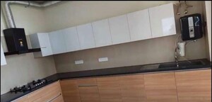 Kitchen in 3 BHK Apartment at Maya Green Lotus Saksham, International Airport Road – for Rent