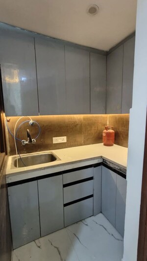 Kitchen in 1 BHK Apartment at Freedom Fighters Enclave – for Rent