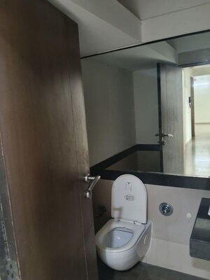 Bathroom in 2 BHK Apartment at Rustomjee Elanza, Malad West – for Rent