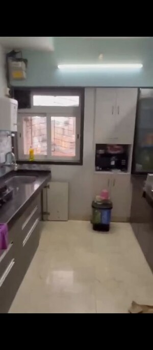 Kitchen in 2 BHK Apartment at Siddhi Highland Park, Kolshet Road – for Rent