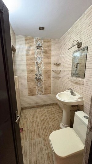 Bathroom in 3 BHK Builder Floor at Chittaranjan Park – for Sale