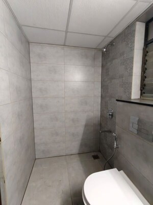 Bathroom in 1 BHK Apartment at Mahindra Alcove, Chandivali – for Rent