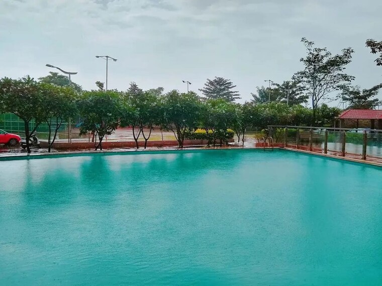 Swimming Pool, ozone-evergreens 2 Bedroom 953 Sq.Ft. Apartment In Harlur Bangalore 10659251