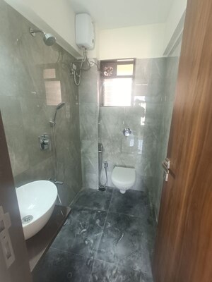 Bathroom in 3 BHK Apartment at Chaitanya Anand Lunkhod CHSL, Andheri West – for Rent