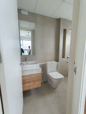 Bathroom in 2 BHK Apartment at Tata Serein, Pokhran Road No Two – for Rent
