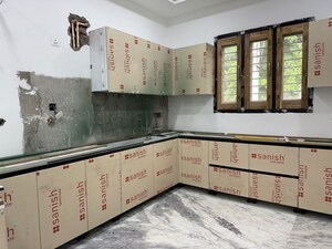 Kitchen in 3 BHK Builder Floor at Sector 9 Panchkula – for Rent