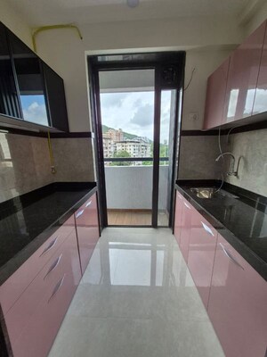 Kitchen in 1 BHK Apartment at Pokhran Road No Two – for Rent