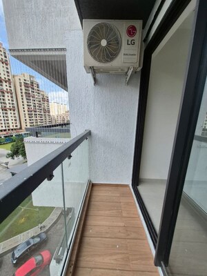 Balcony in 1 BHK Apartment at Pokhran Road No Two – for Rent