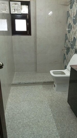 Bathroom in 4 BHK Builder Floor at Lajpat Nagar – for Rent