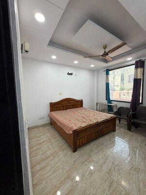 Bedroom in 2 BHK Builder Floor at Chattarpur – for Rent