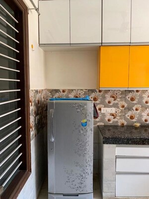 Kitchen in 2 BHK Builder Floor at Huda Staff Colony, Sector 46 – for Rent