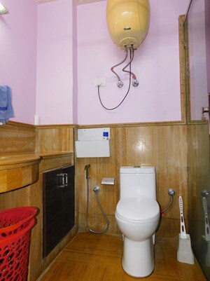 Bathroom in 3 BHK Builder Floor at East Of Kailash – for Sale