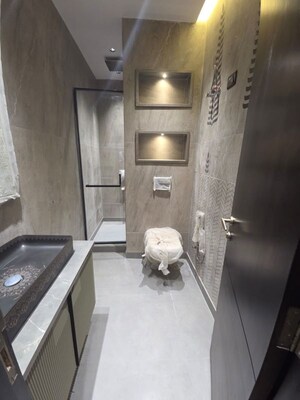 Bathroom in 4 BHK Builder Floor at Rajouri Garden – for Rent