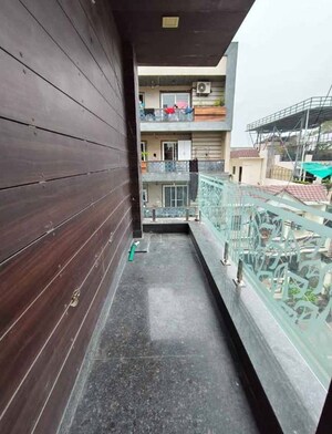 Balcony in 4 BHK Builder Floor at Rajouri Garden – for Rent